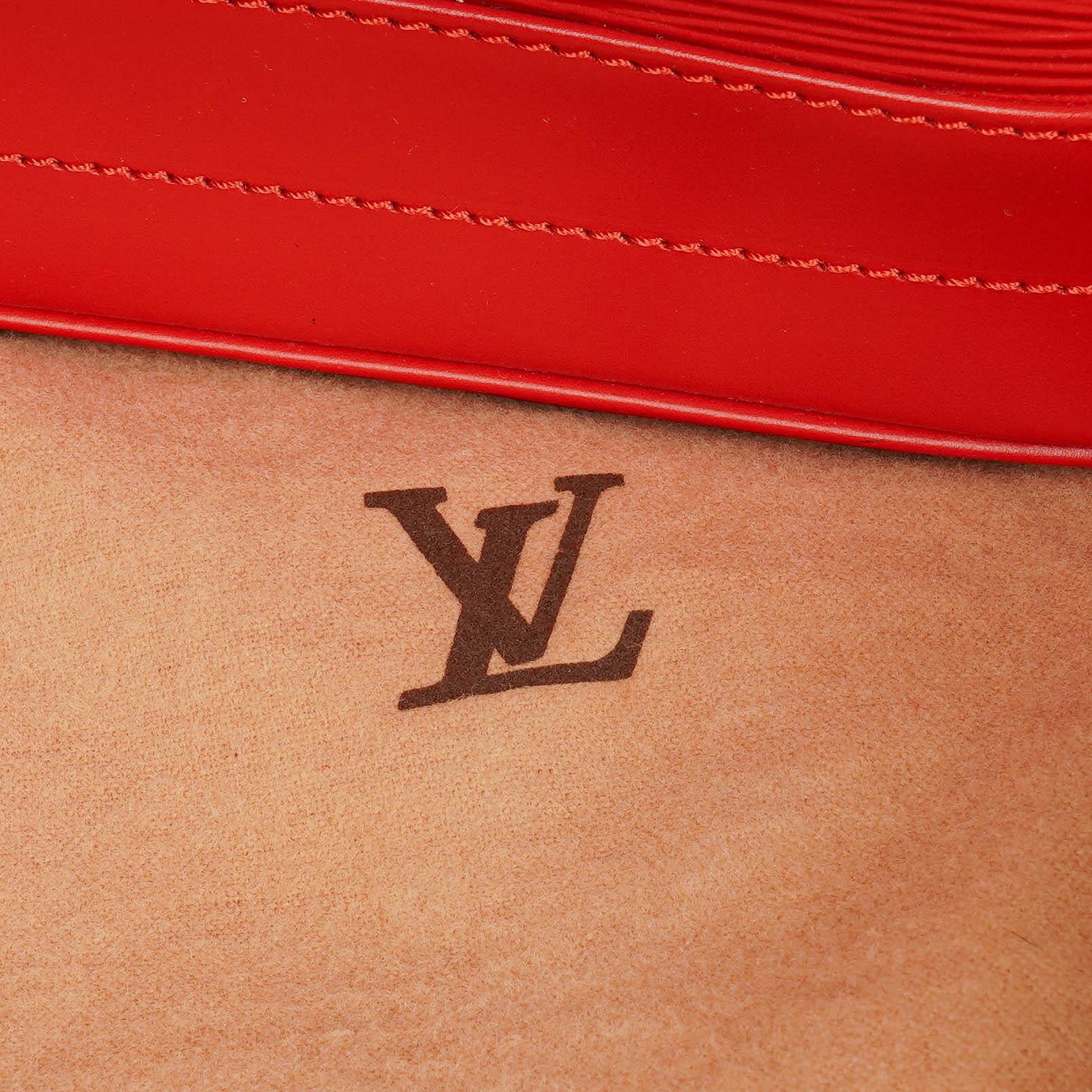 Louis Vuitton Noe Grande GM Schultertasche aus rotem Epi Leder