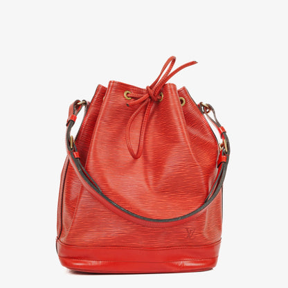 Louis Vuitton Noé Grande GM Schultertasche aus rotem Epi-Leder