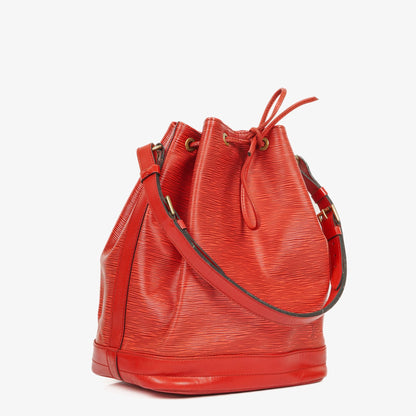 Louis Vuitton Noé Grande GM Schultertasche aus rotem Epi-Leder