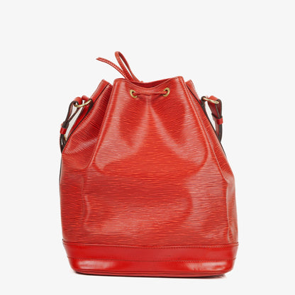 Louis Vuitton Noé Grande GM Schultertasche aus rotem Epi-Leder