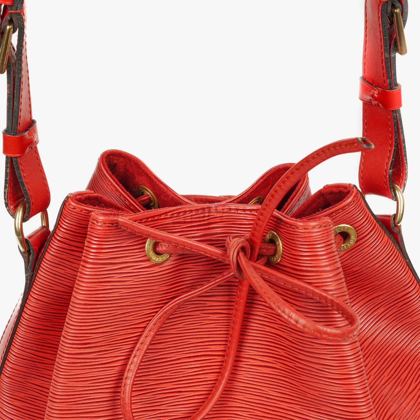 Louis Vuitton Noé Grande GM Schultertasche aus rotem Epi-Leder