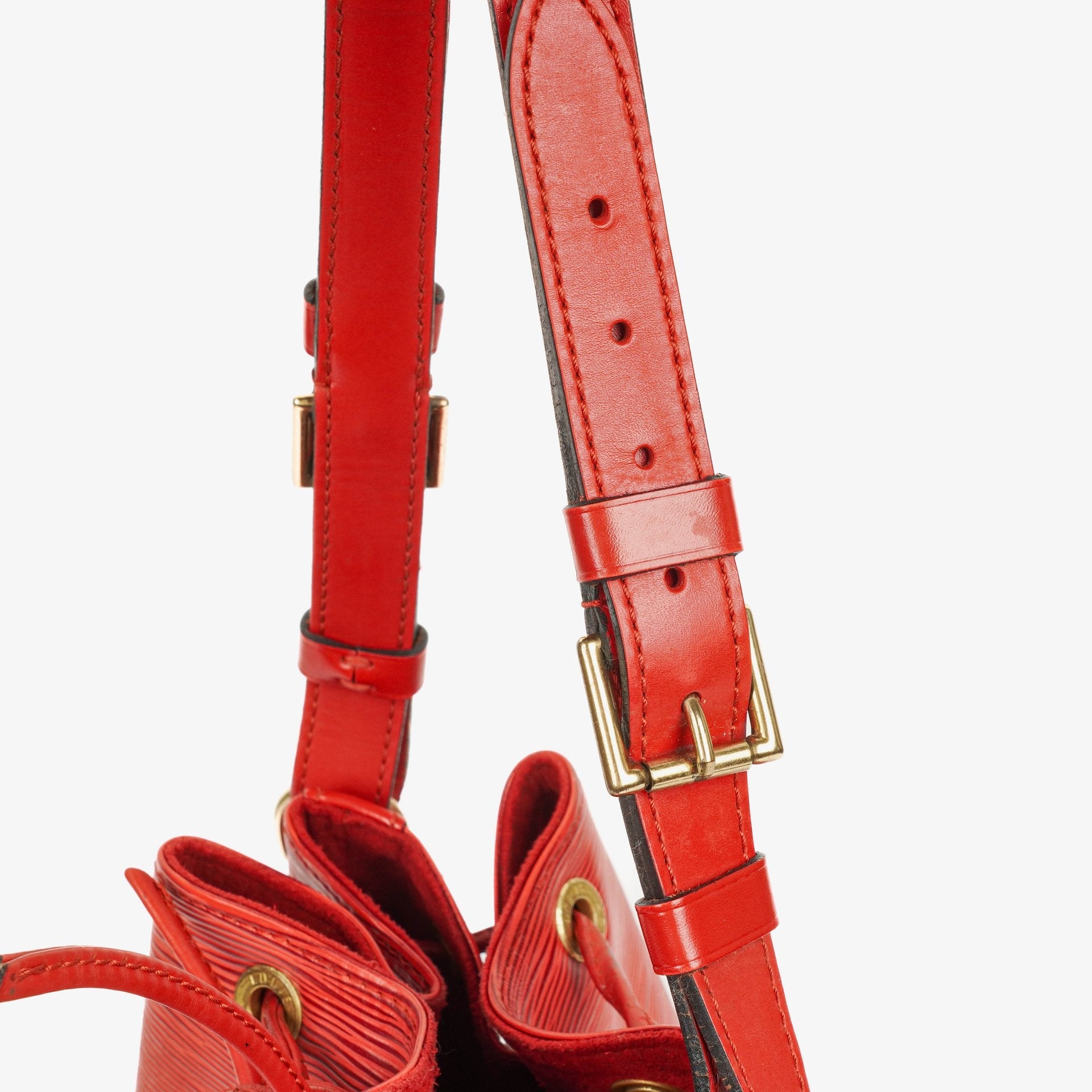 Louis Vuitton Noé Grande GM Schultertasche aus rotem Epi-Leder