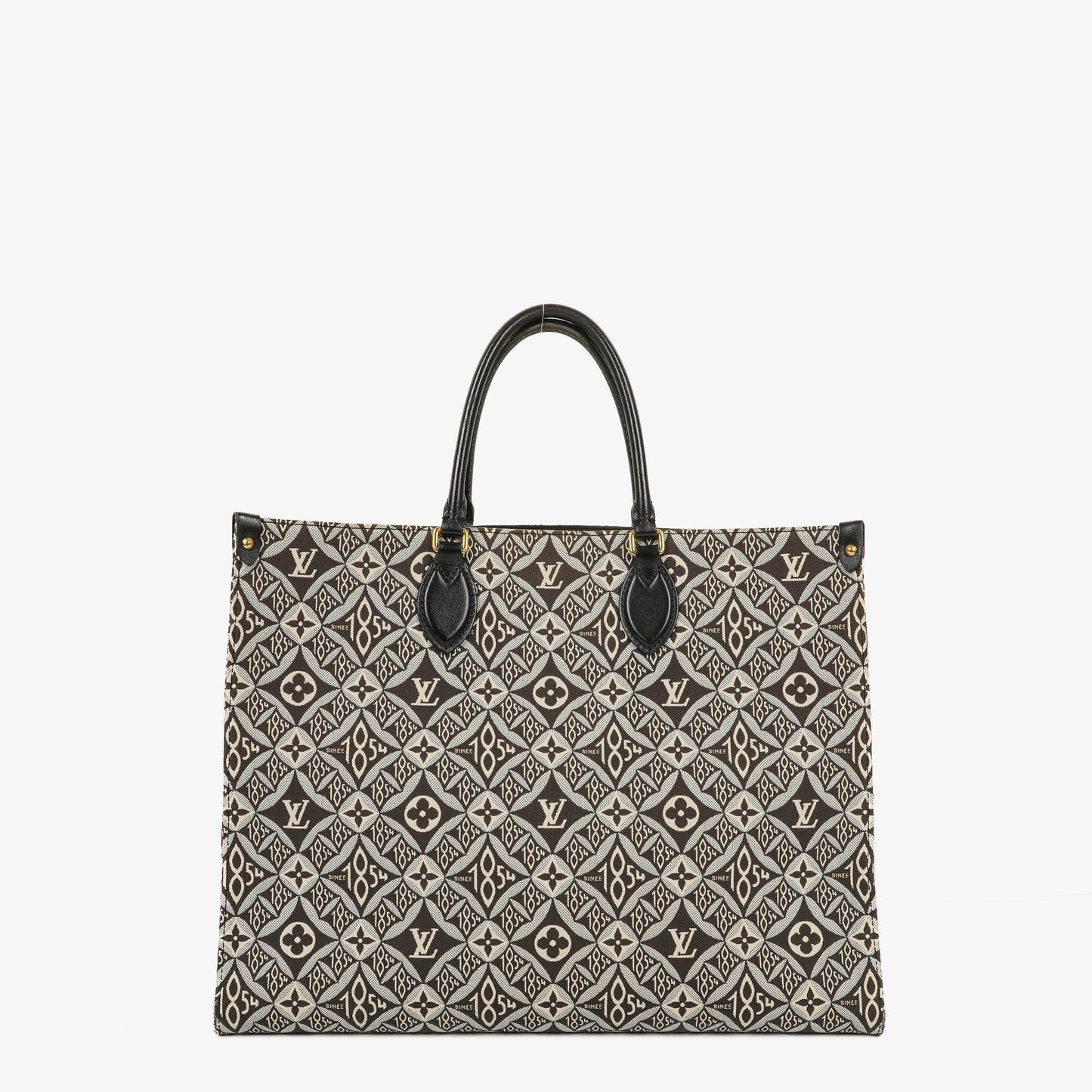 Louis Vuitton Onthego GM Tote Bag aus Gris Since 1854 Canvas