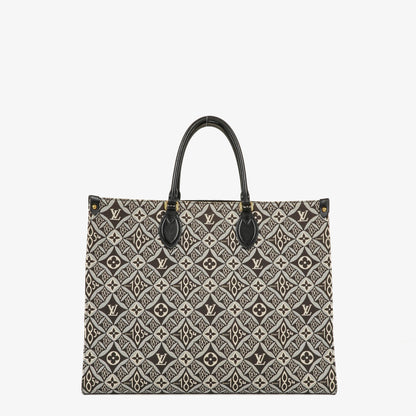 Louis Vuitton Onthego GM Tote Bag aus Gris Since 1854 Canvas