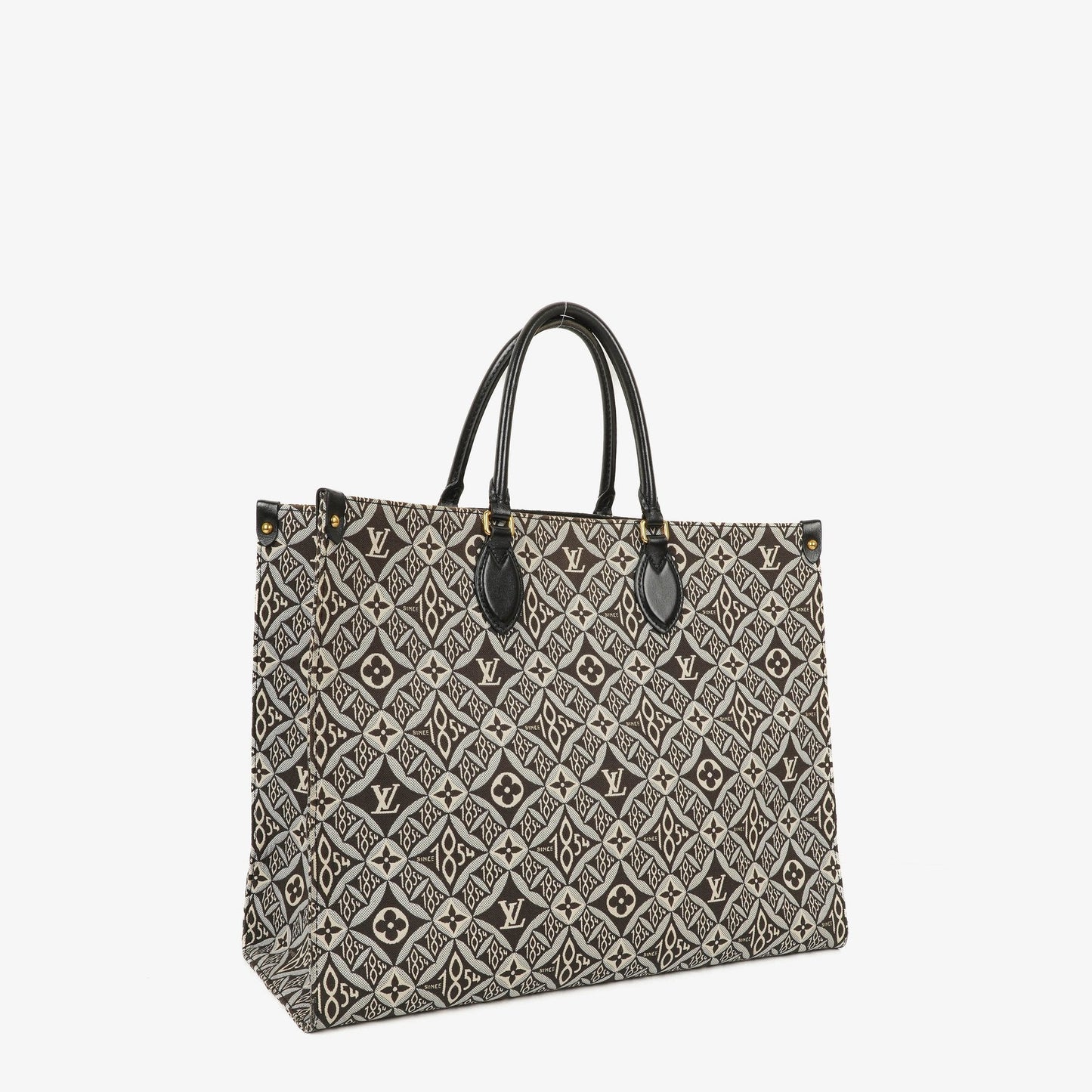 Louis Vuitton Onthego GM Tote Bag aus Gris Since 1854 Canvas