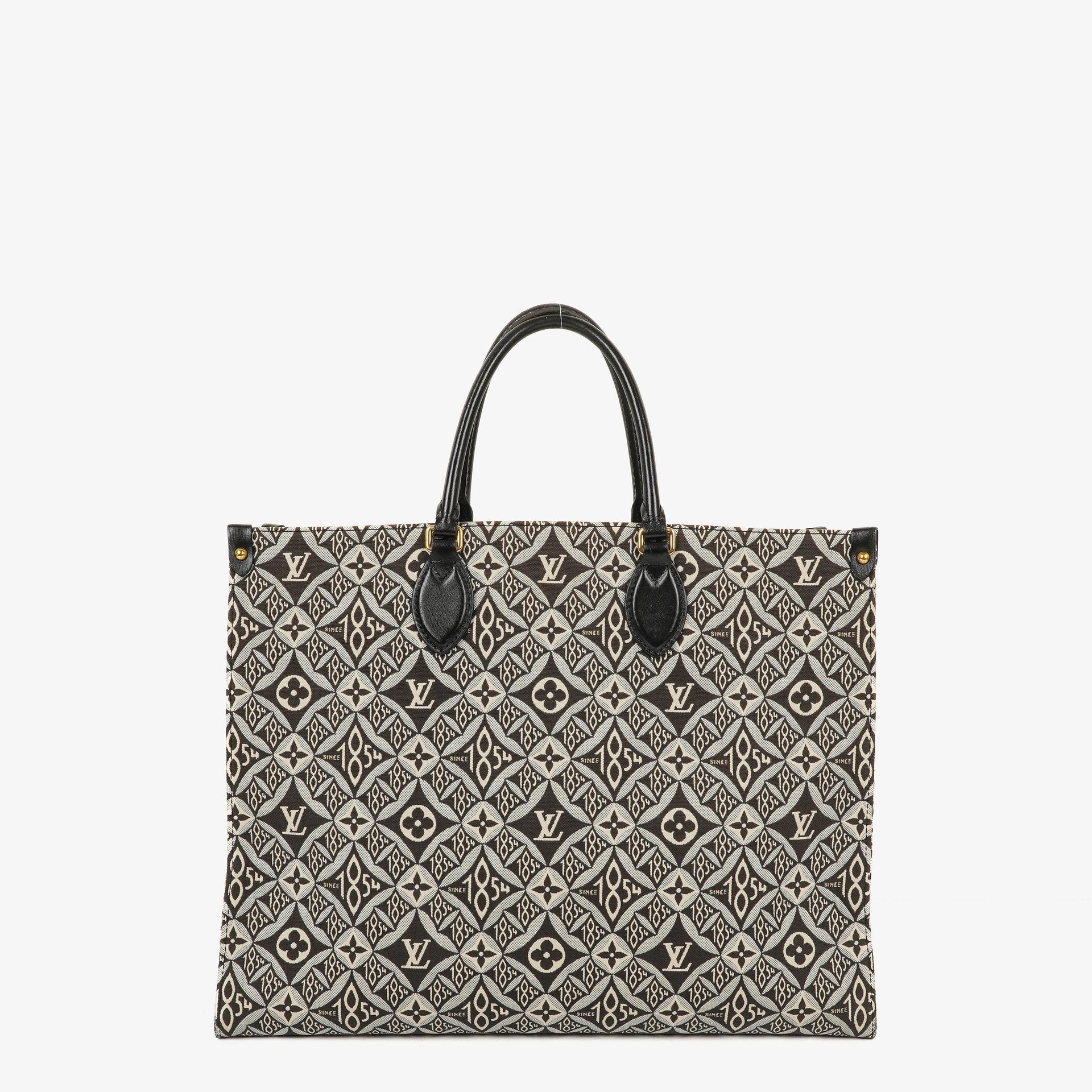 Louis Vuitton Onthego GM Tote Bag aus Gris Since 1854 Canvas