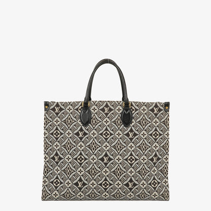 Louis Vuitton Onthego GM Tote Bag aus Gris Since 1854 Canvas