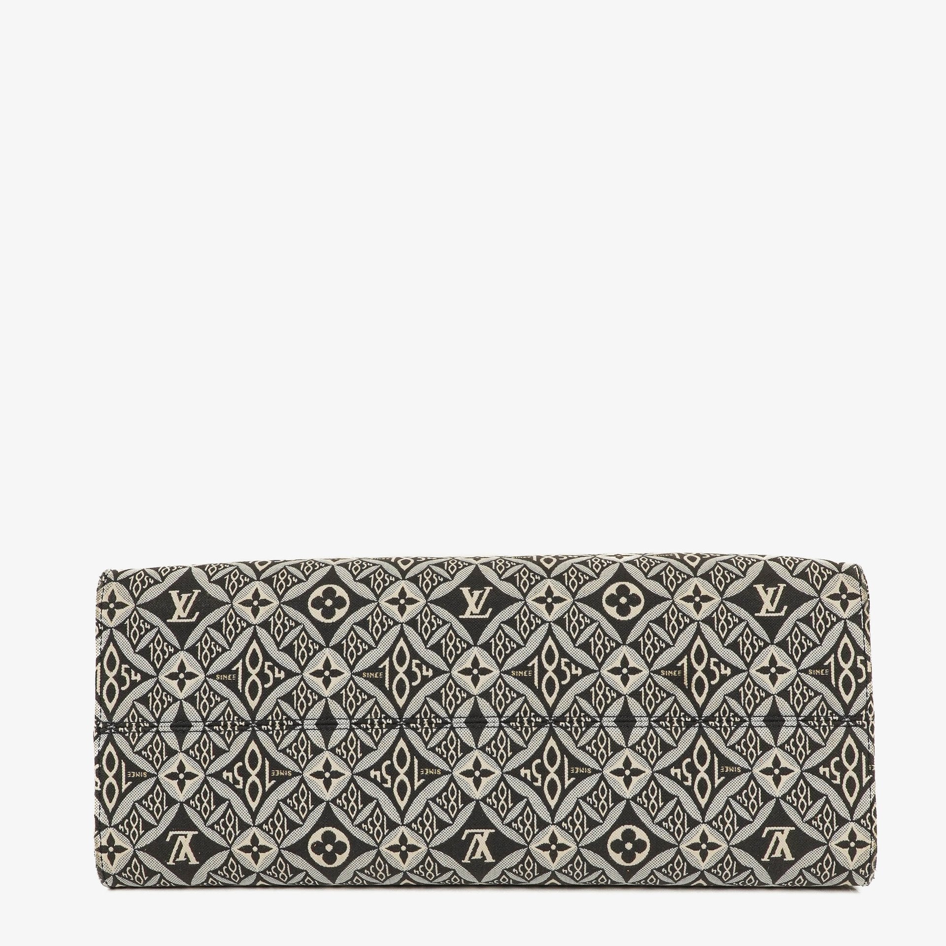 Louis Vuitton Onthego GM Tote Bag aus Gris Since 1854 Canvas