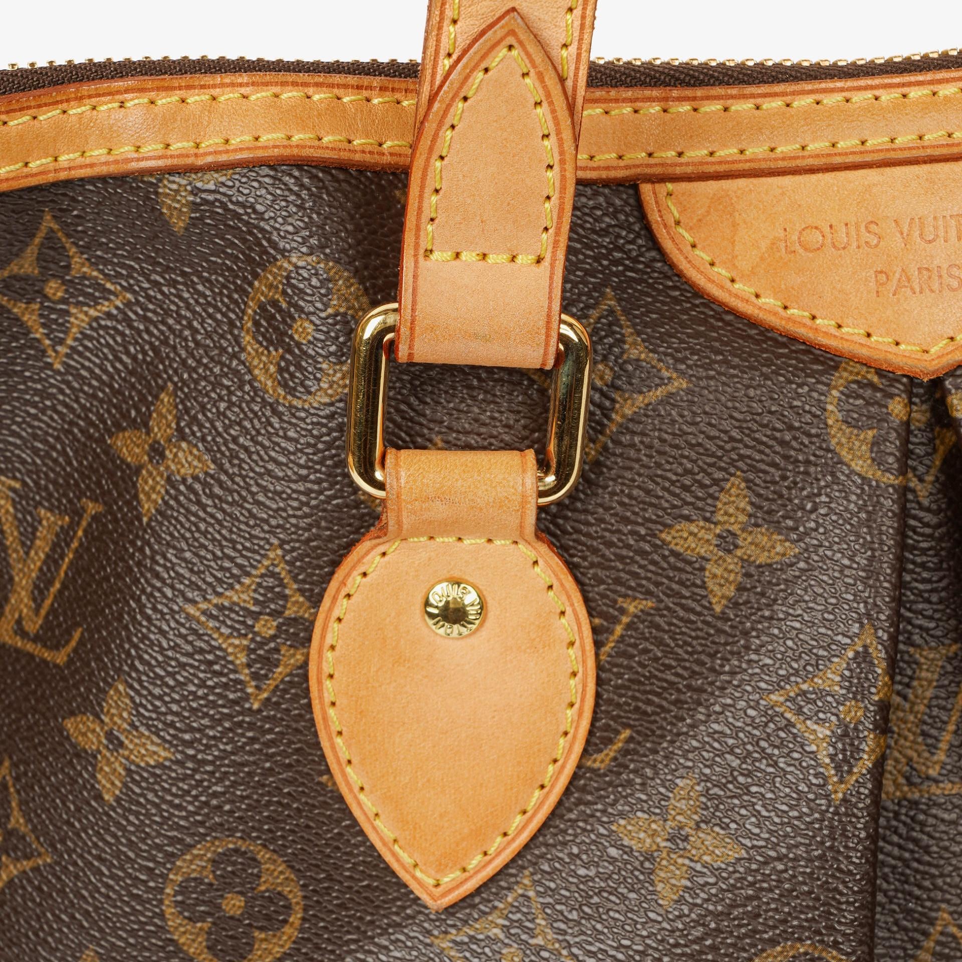 Louis Vuitton Palermo PM Schultertasche aus Monogram Canvas