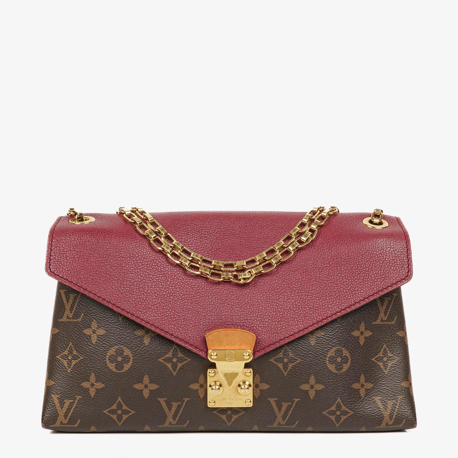 Louis Vuitton Pallas Tasche aus Monogram Canvas in Aurore