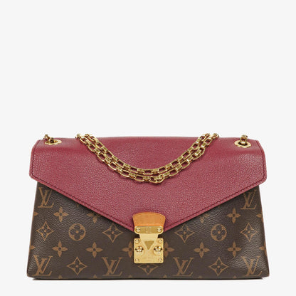 Louis Vuitton Pallas Tasche aus Monogram Canvas in Aurore