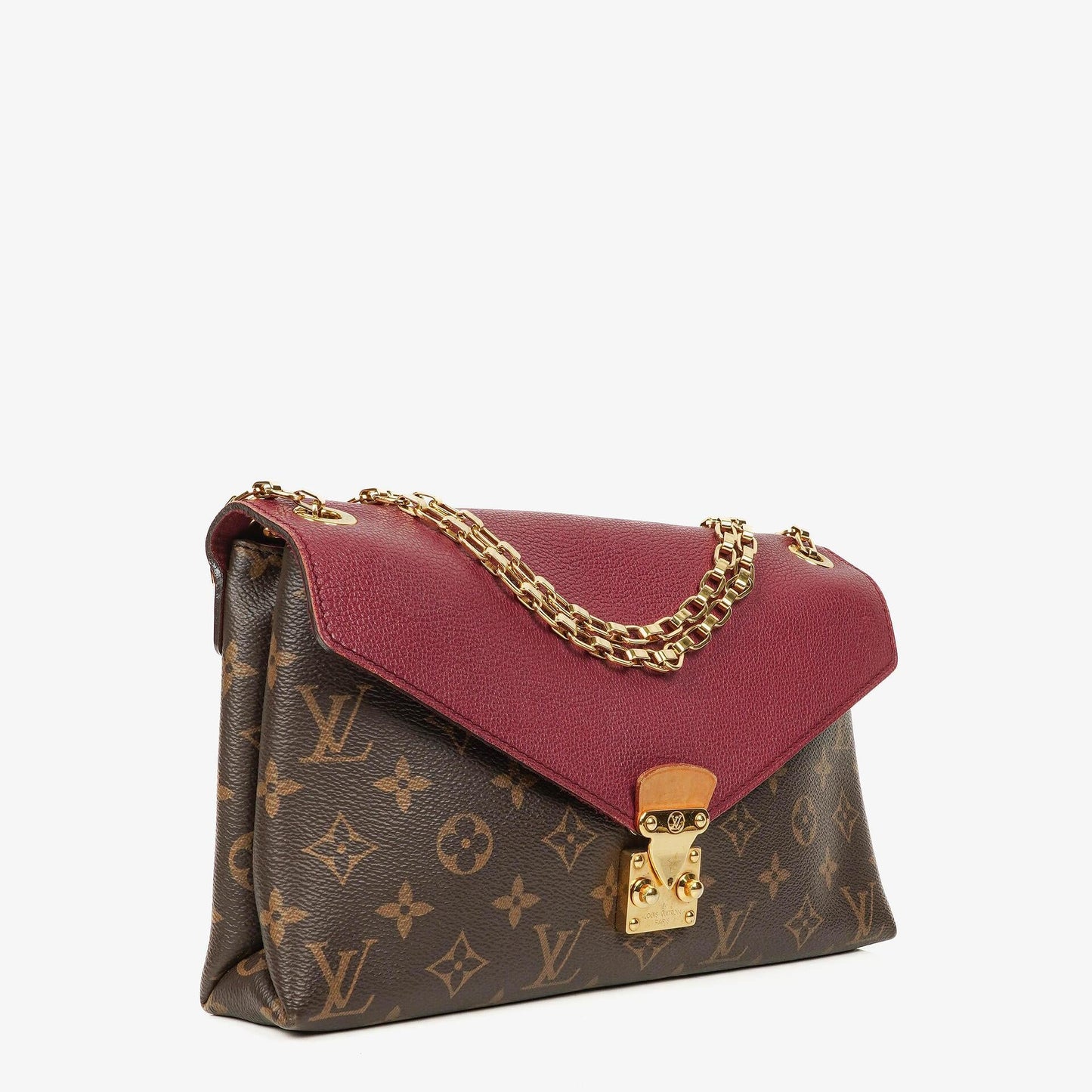 Louis Vuitton Pallas Tasche aus Monogram Canvas in Aurore