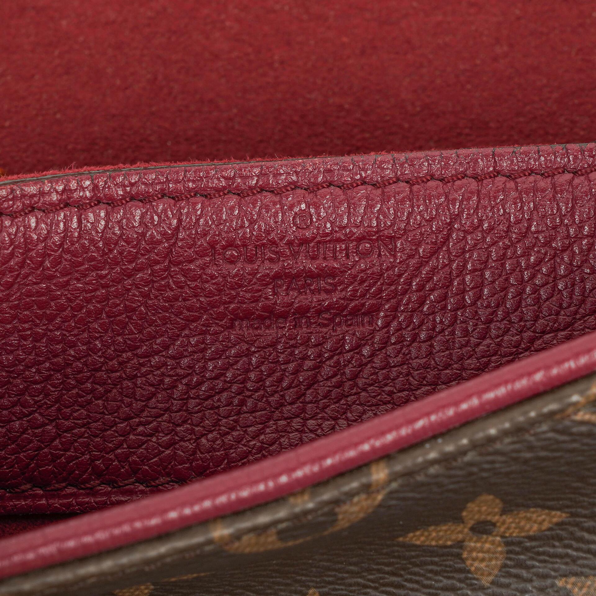 Louis Vuitton Pallas Tasche aus Monogram Canvas in Aurore