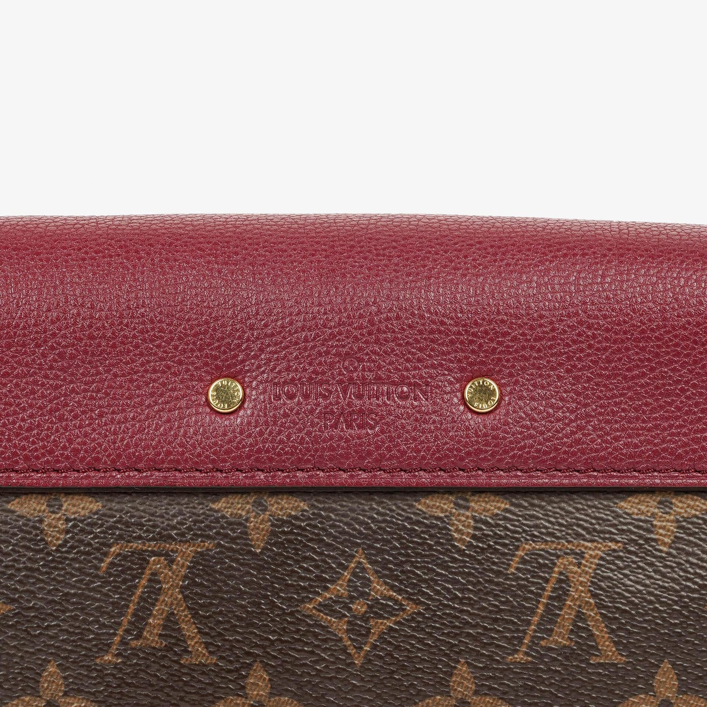 Louis Vuitton Pallas Tasche aus Monogram Canvas in Aurore