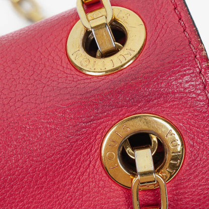 Louis Vuitton Pallas Rose Litchi Chain Tasche aus Monogram Canvas