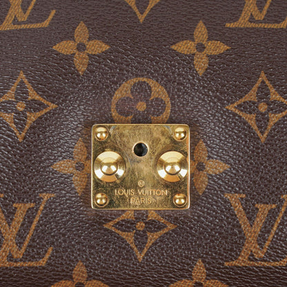 Louis Vuitton Pallas Rose Litchi Chain Tasche aus Monogram Canvas