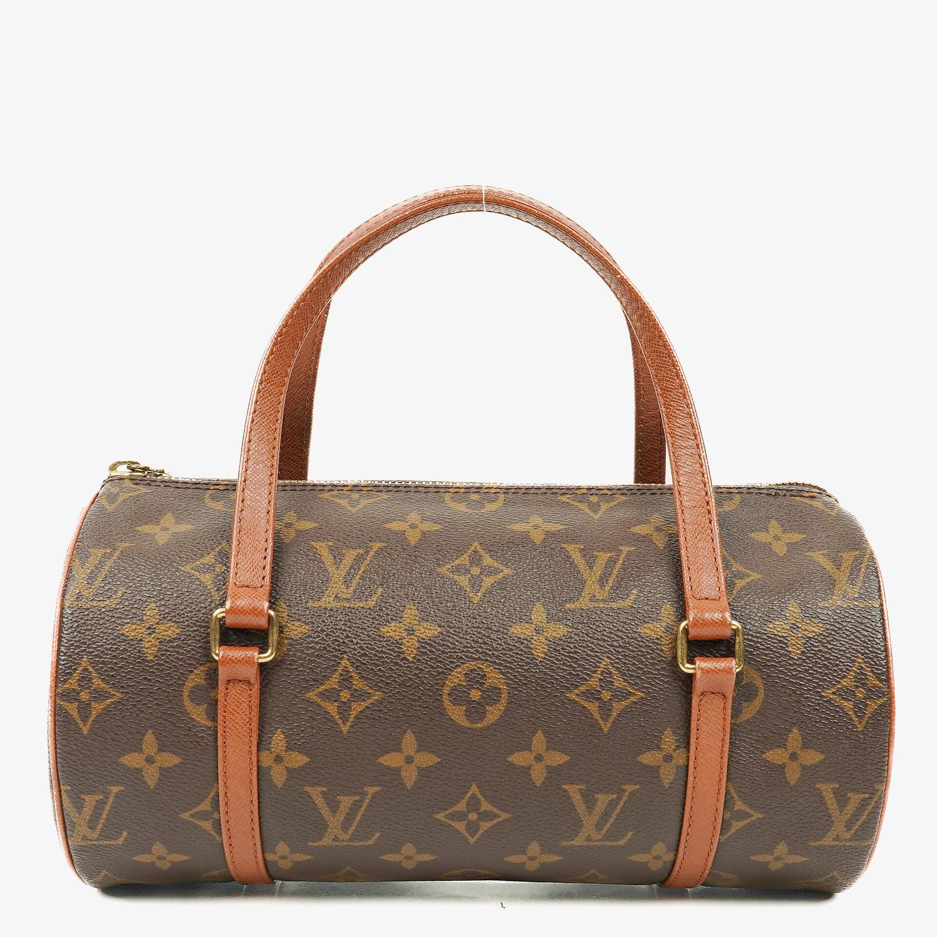 Louis Vuitton Papillon 25 Vintage Monogram Canvas Handtasche
