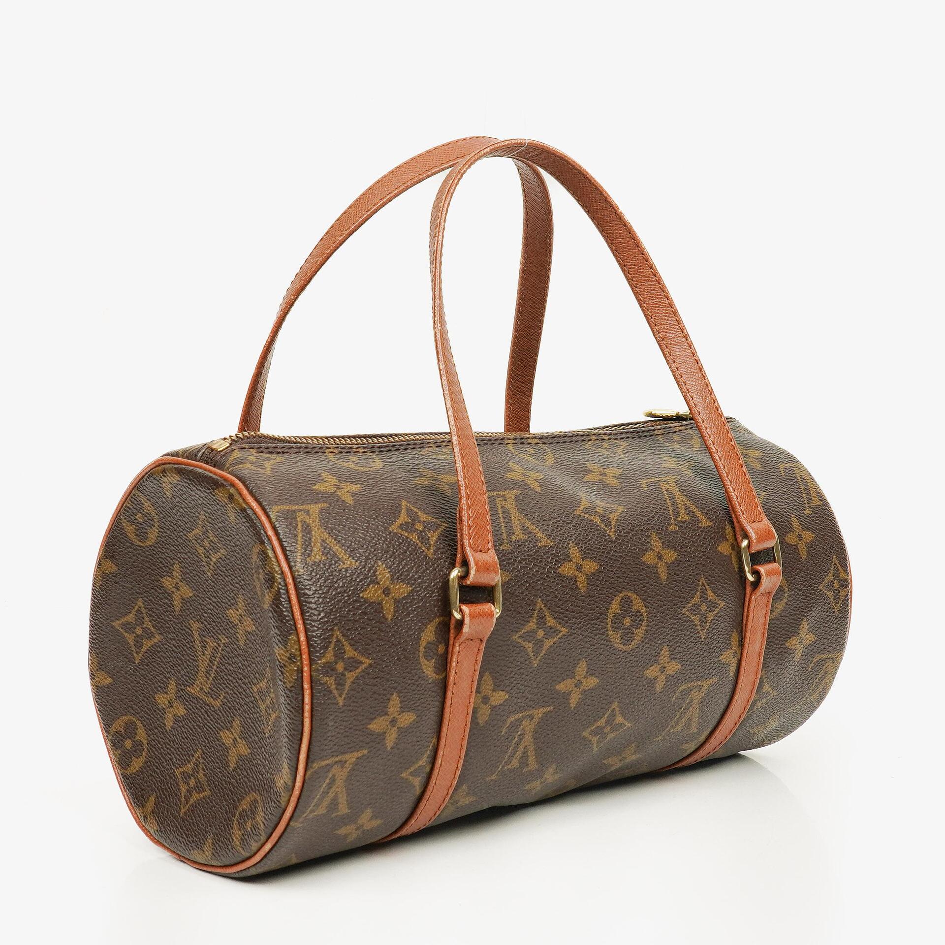 Louis Vuitton Papillon 25 Vintage Handtasche aus Monogram Canvas