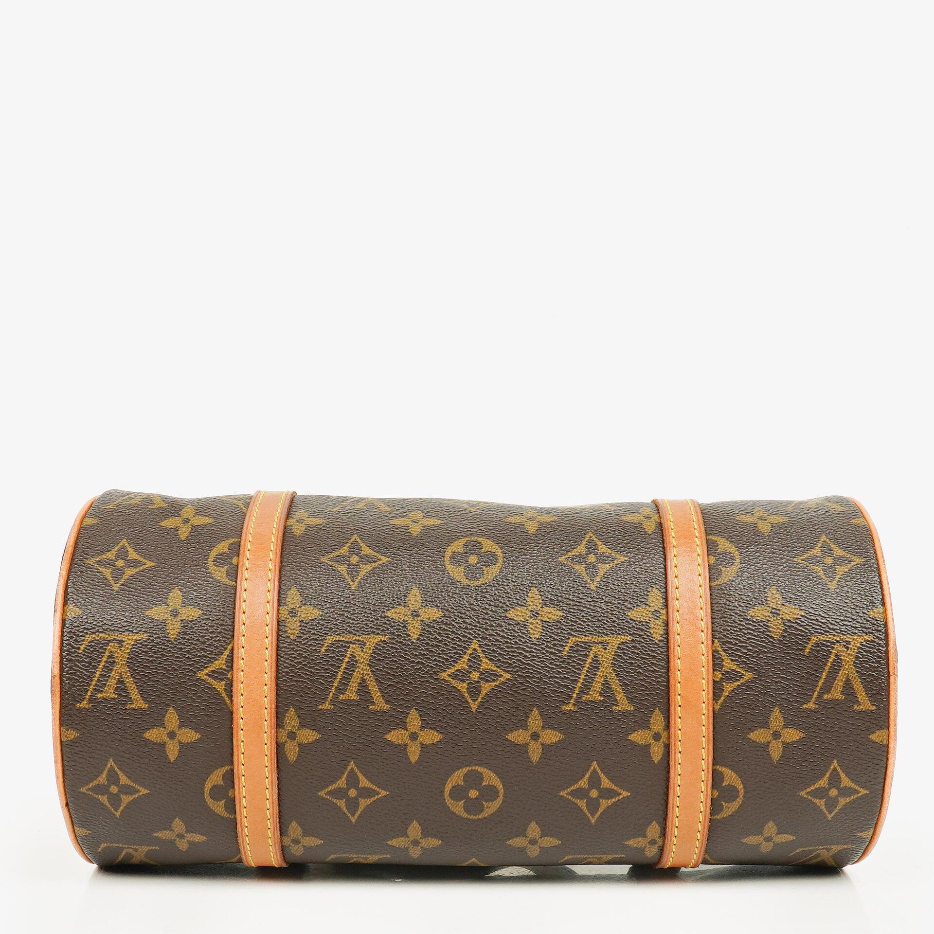 Louis Vuitton Papillon 25 Vintage Monogram Canvas Handtasche