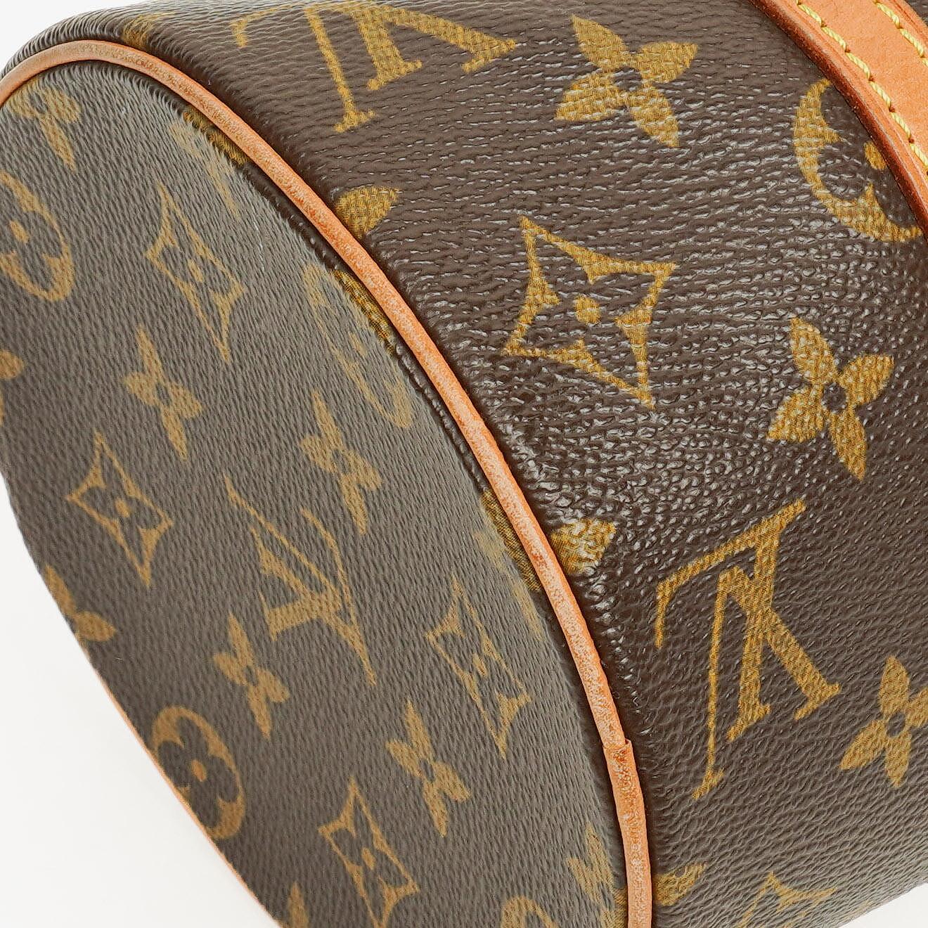 Louis Vuitton Papillon 25 Vintage Monogram Canvas Handtasche