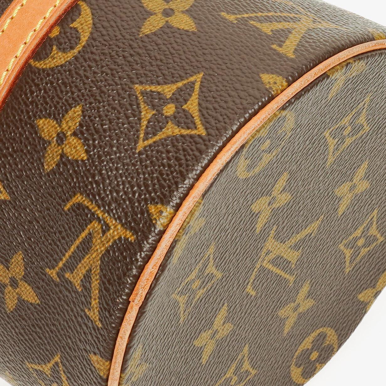 Louis Vuitton Papillon 25 Vintage Monogram Canvas Handtasche
