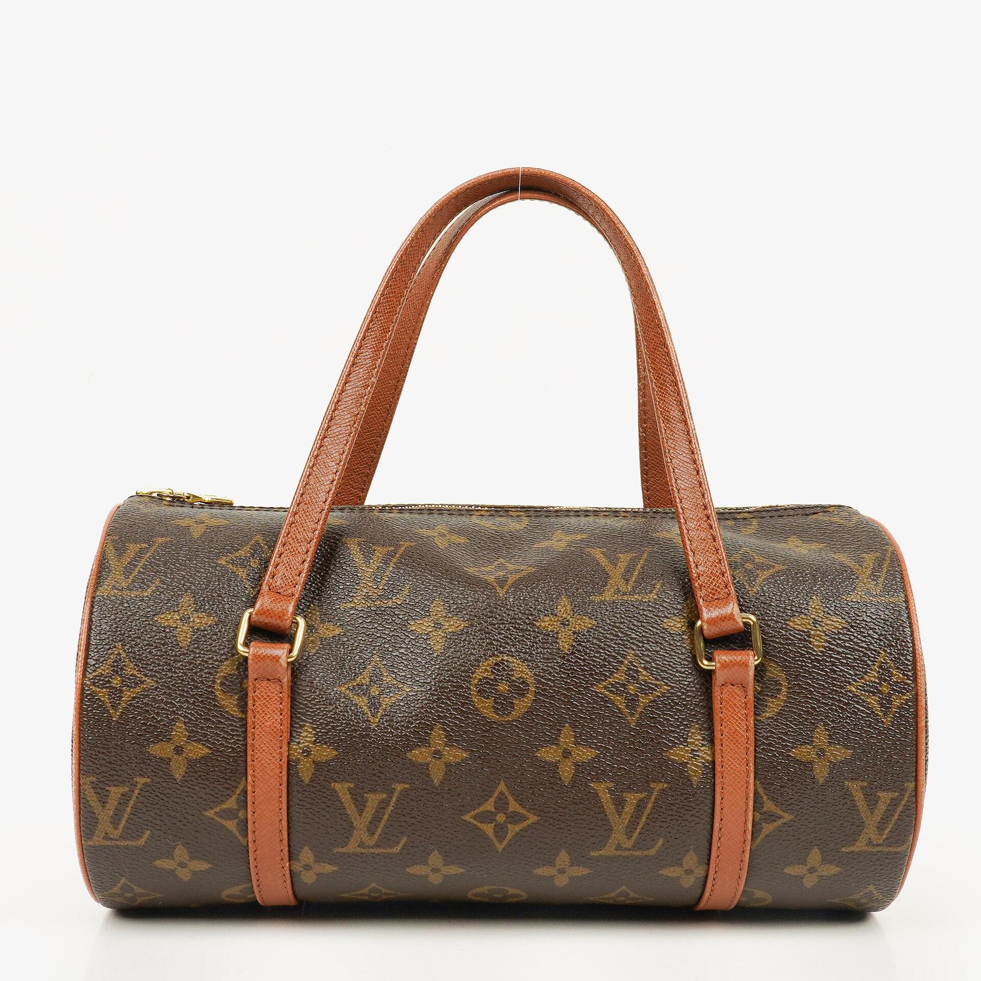 Louis Vuitton Papillon 25 Vintage Handtasche aus Monogram Canvas