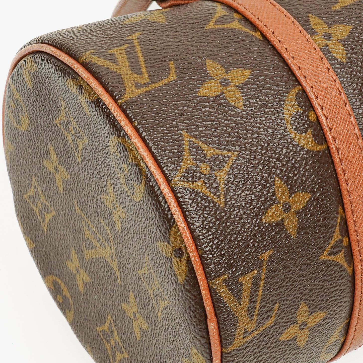 Louis Vuitton Papillon 25 Vintage Handtasche aus Monogram Canvas