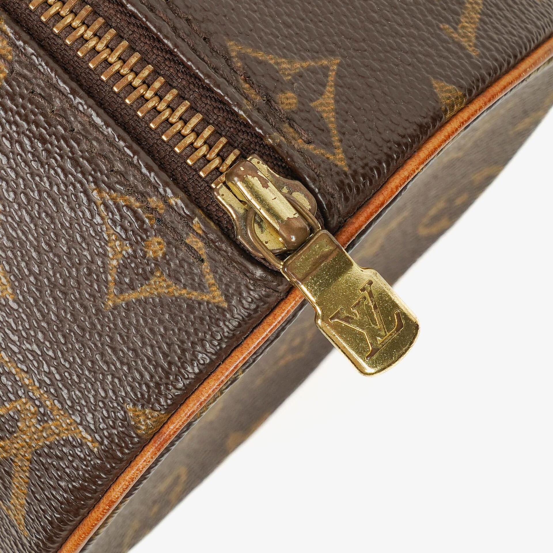 Louis Vuitton Papillon 25 Vintage Handtasche aus Monogram Canvas