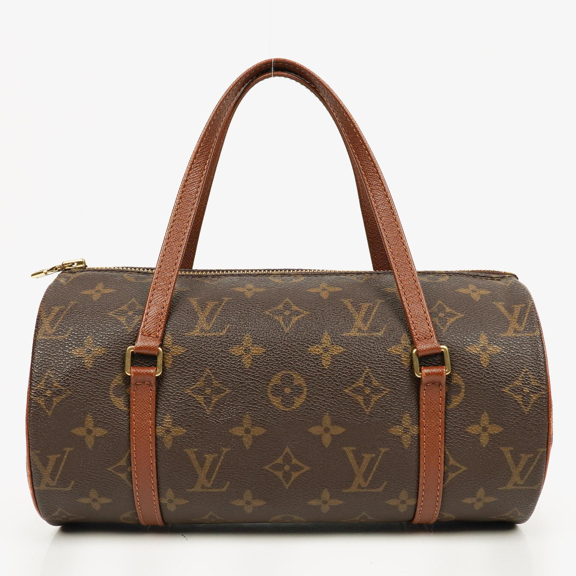 Louis Vuitton Papillon 25 Vintage Handtasche aus Monogram Canvas
