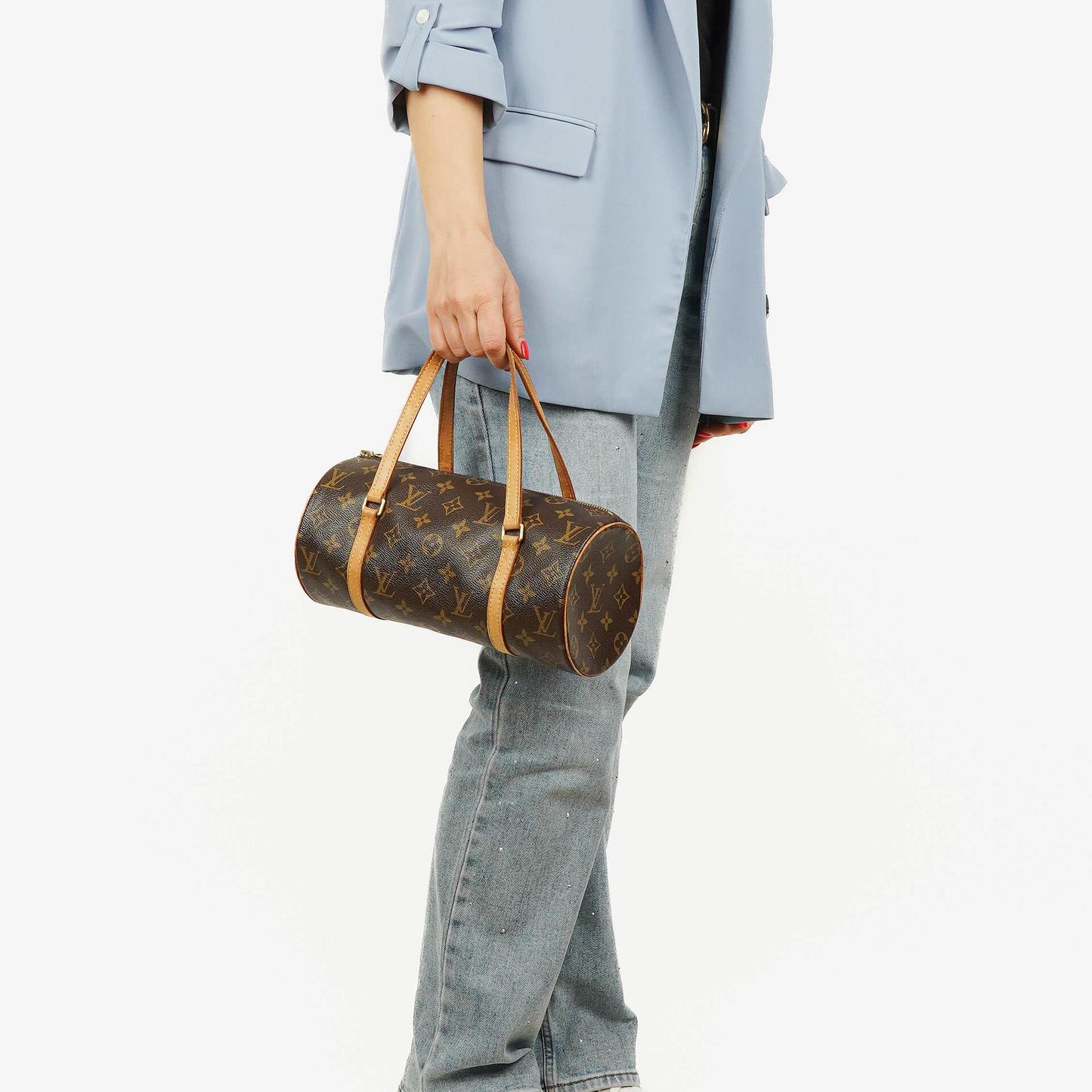 Louis Vuitton Vintage Papillon 25 Handtasche aus Monogramm Canvas