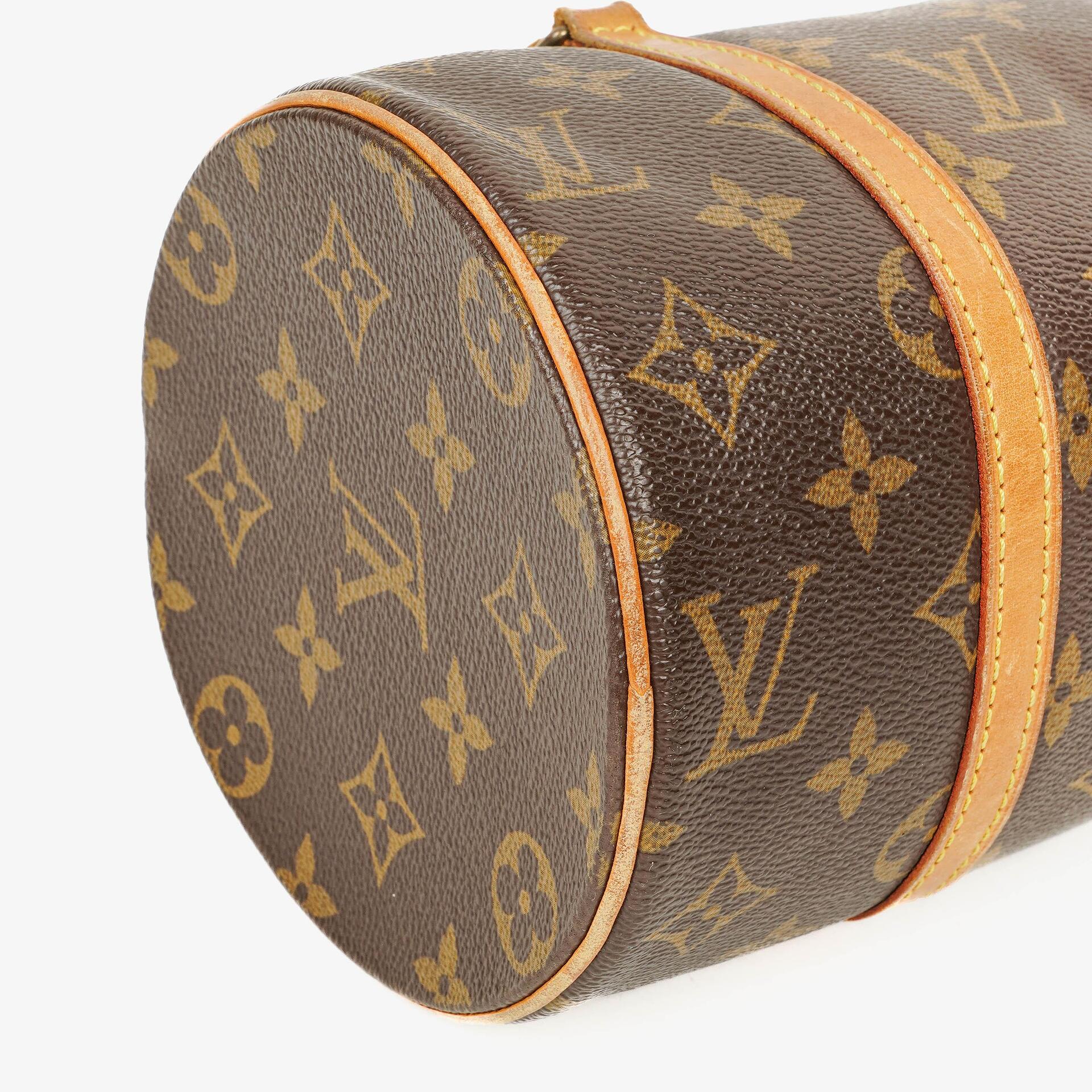 Louis Vuitton Papillon 25 Vintage Handtasche aus Monogram Canvas