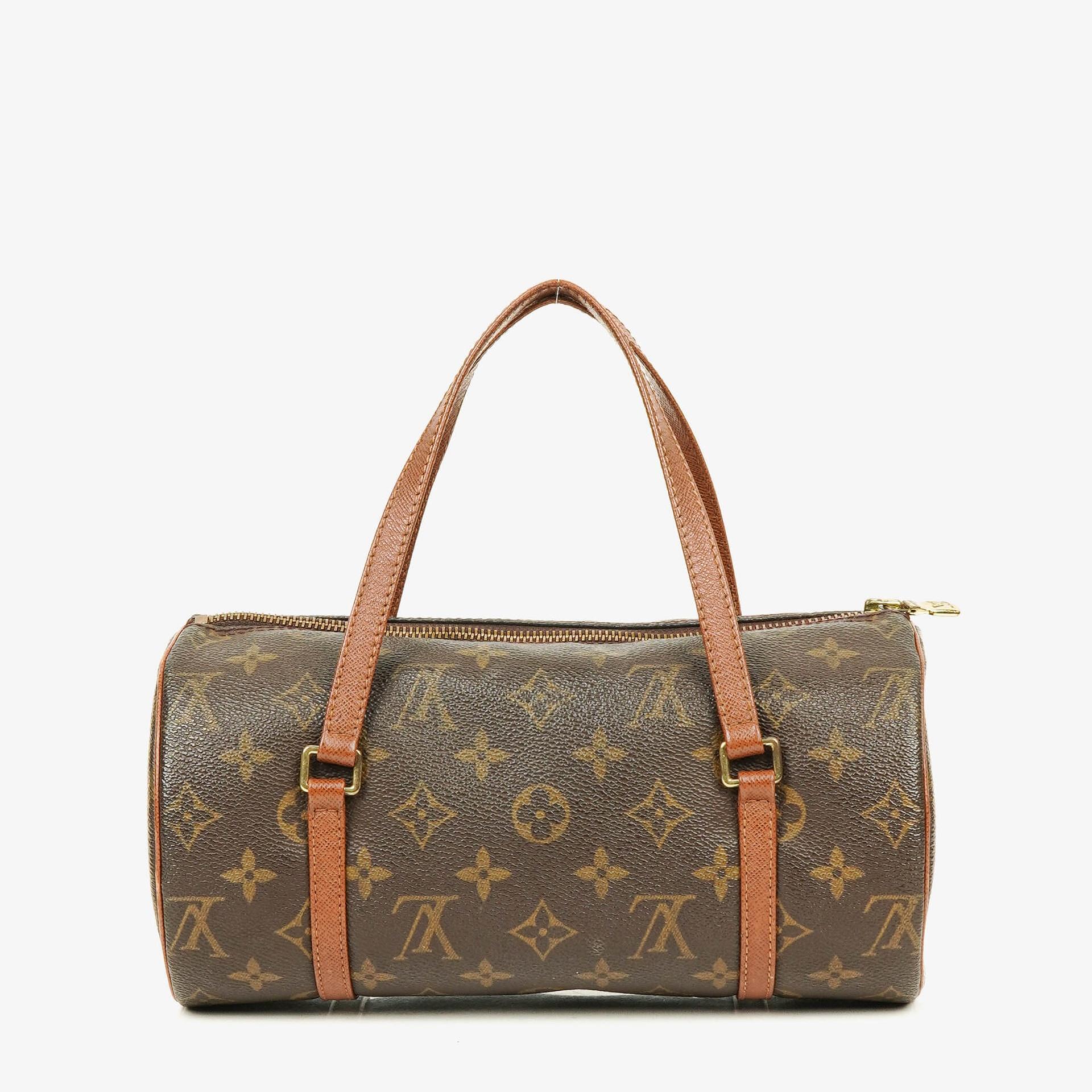 Louis Vuitton Papillon 25 Vintage Handtasche aus Monogram Canvas