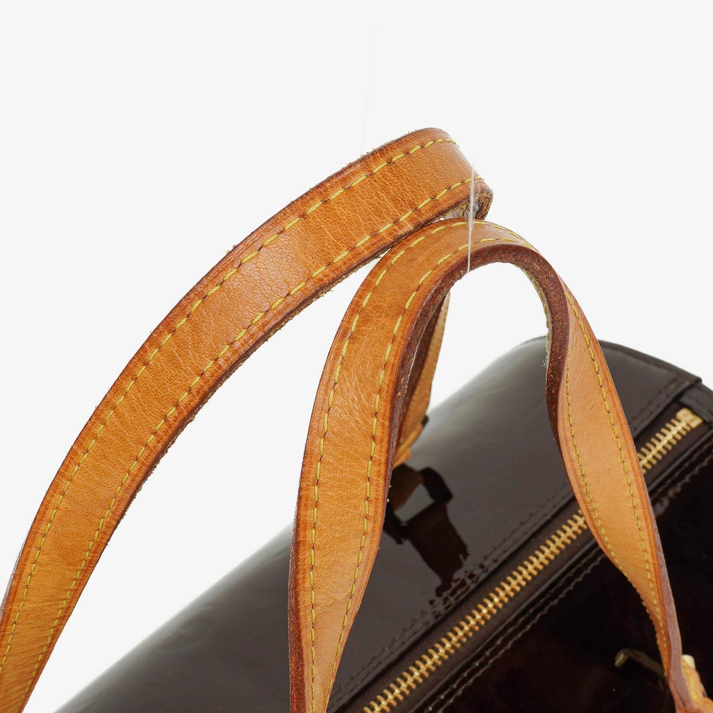 Louis Vuitton Papillon 30 Bedford Tasche aus Amarante Monogram Vernis Leder