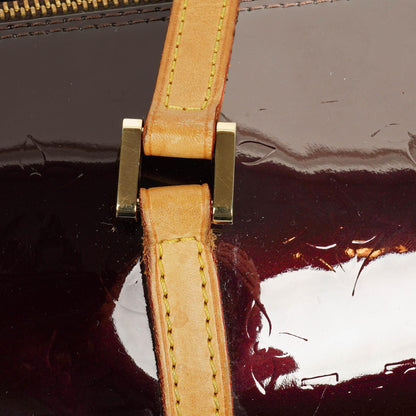 Louis Vuitton Papillon 30 Bedford Tasche aus Amarante Monogram Vernis Leder