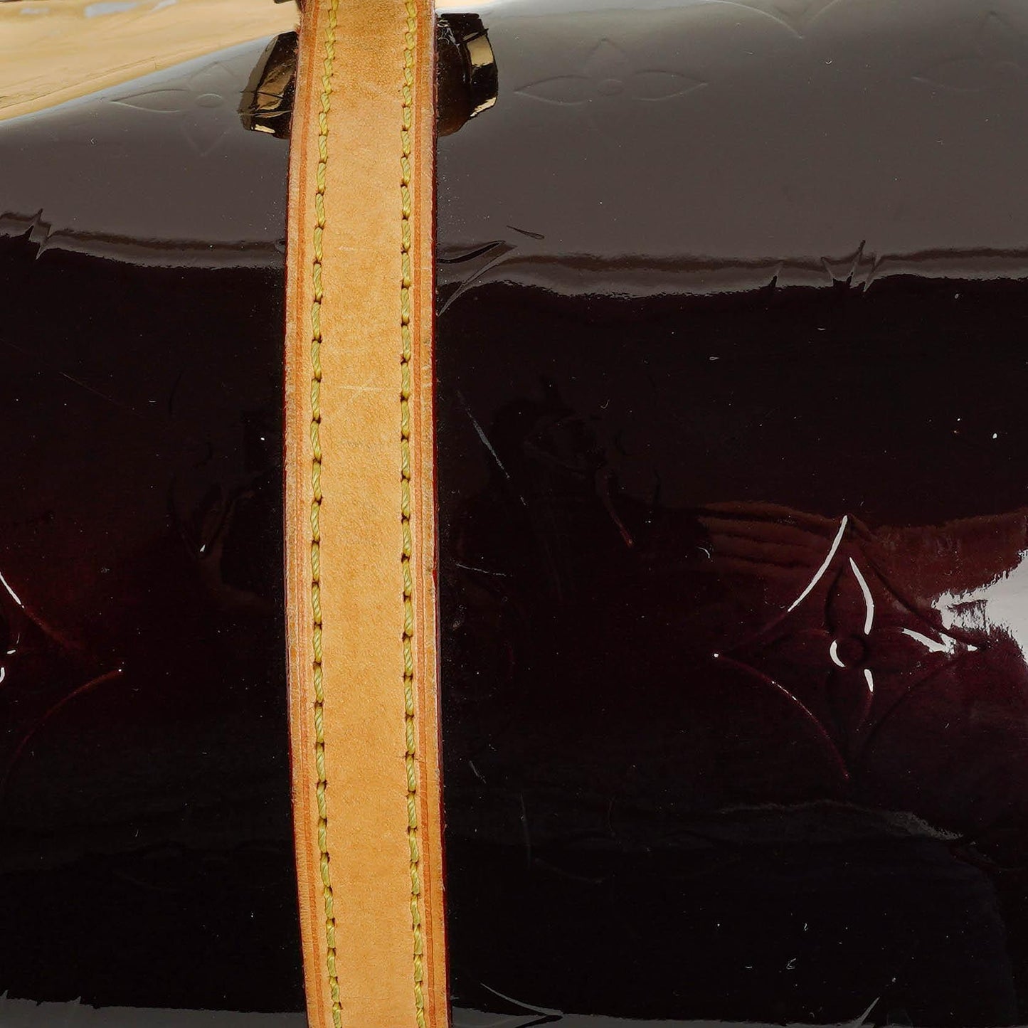 Louis Vuitton Papillon 30 Bedford Tasche aus Amarante Monogram Vernis Leder