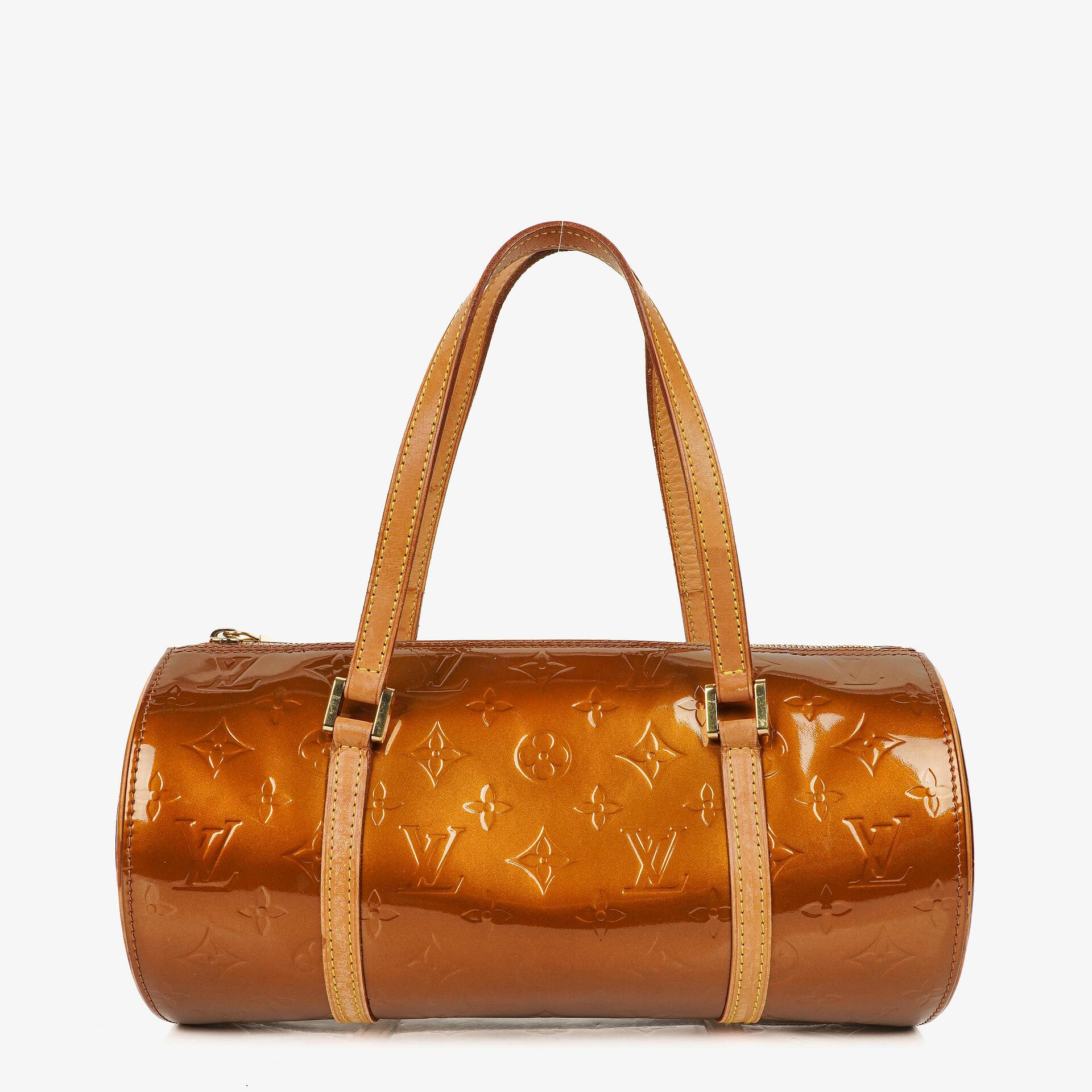 Louis Vuitton Papillon 30 Bedford Tasche aus Monogram Vernis Leder in Bronze