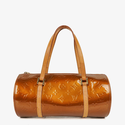 Louis Vuitton Papillon 30 Bedford Tasche aus Monogram Vernis Leder in Bronze