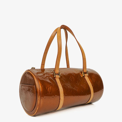 Louis Vuitton Papillon 30 Bedford Tasche aus Monogram Vernis Leder in Bronze