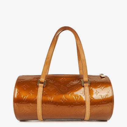 Louis Vuitton Papillon 30 Bedford Tasche aus Monogram Vernis Leder in Bronze