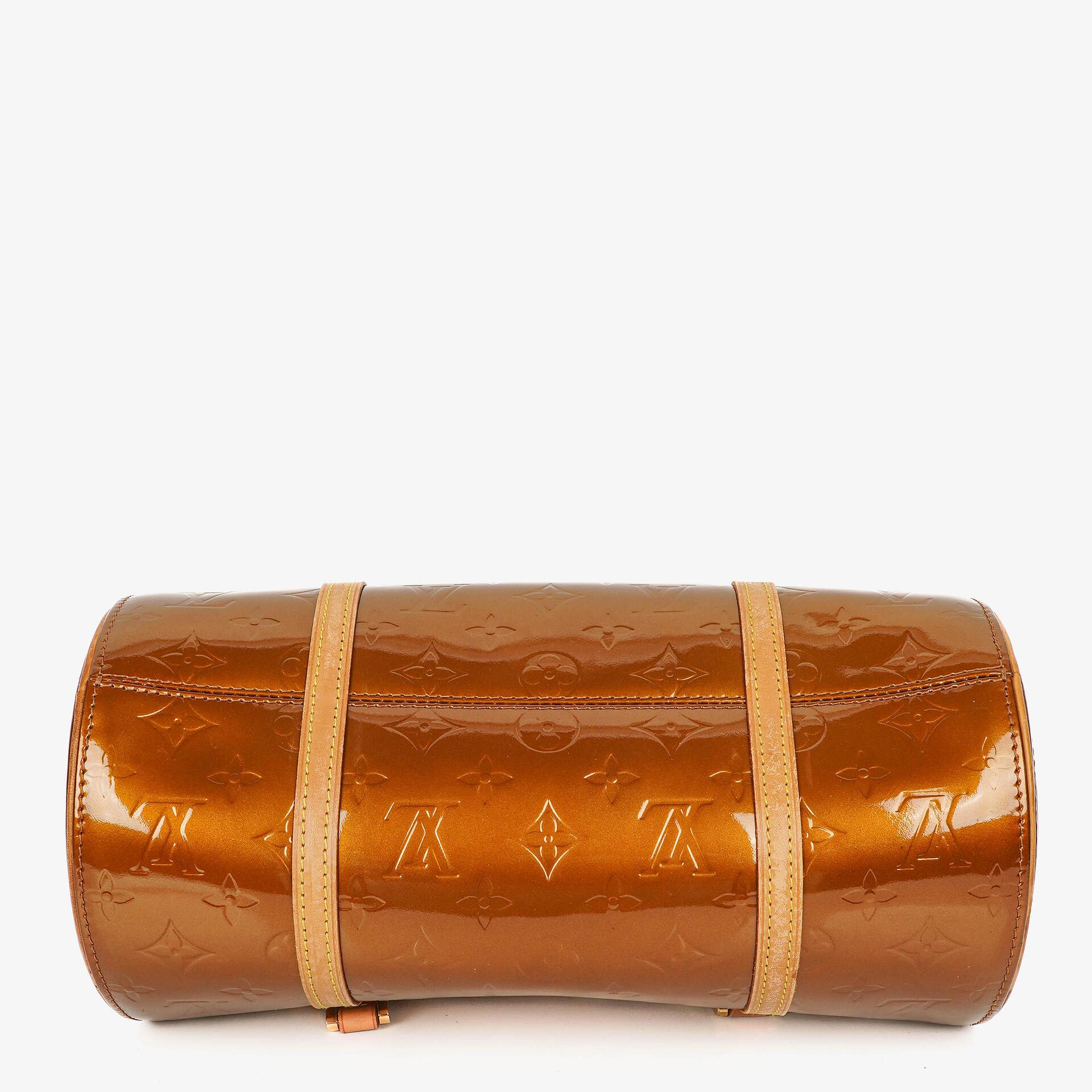 Louis Vuitton Papillon 30 Bedford Tasche aus Monogram Vernis Leder in Bronze