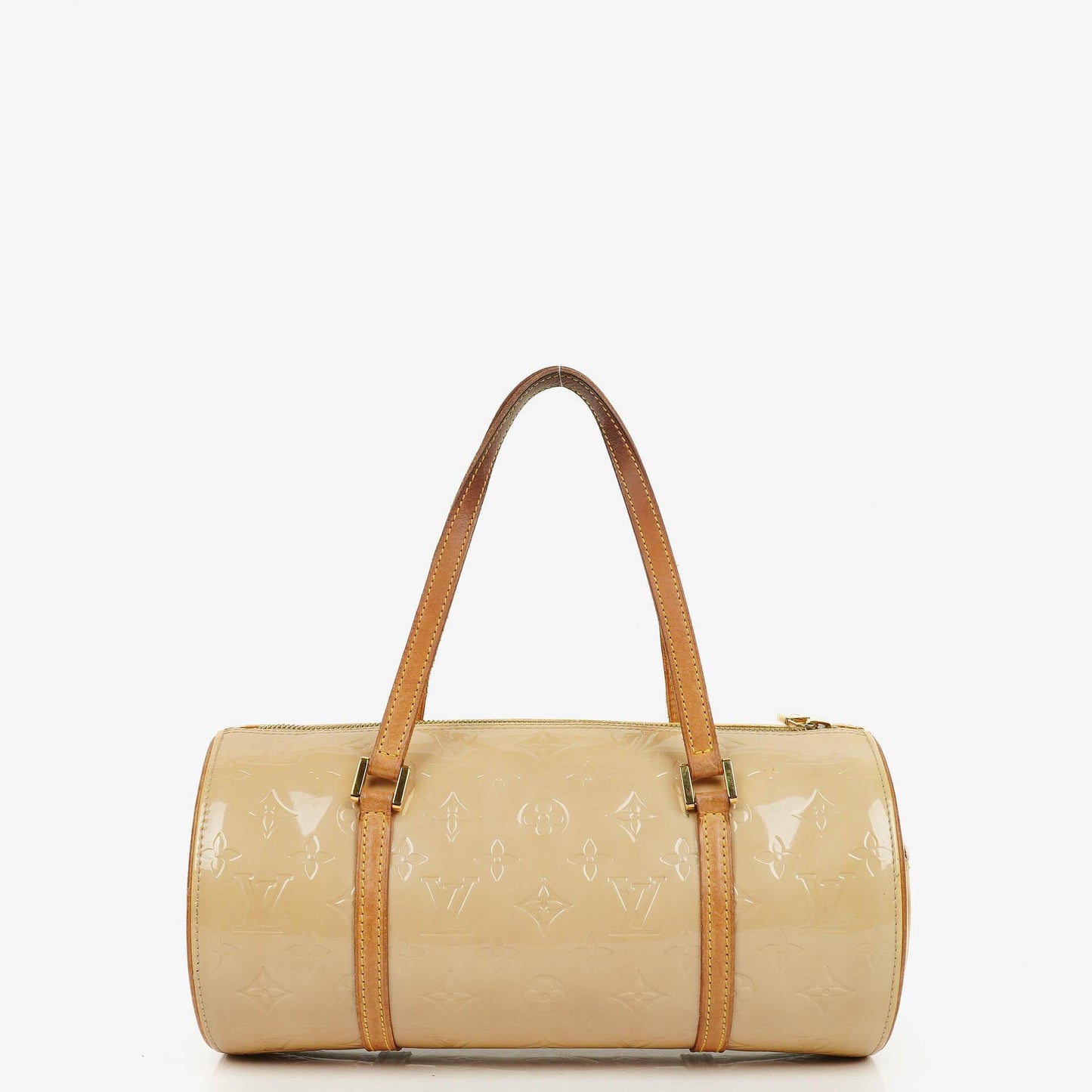 Louis Vuitton Papillon 30 Bedford Tasche aus cremebeigem Monogram Vernis Leder
