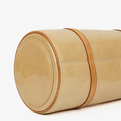 Louis Vuitton Papillon 30 Bedford Tasche aus cremebeigem Monogram Vernis Leder