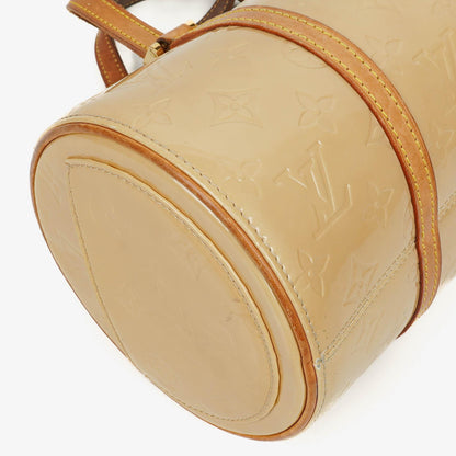 Louis Vuitton Papillon 30 Bedford Tasche aus cremebeigem Monogram Vernis Leder