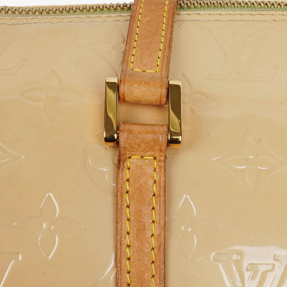Louis Vuitton Papillon 30 Bedford Tasche aus cremebeigem Monogram Vernis Leder