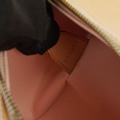Louis Vuitton Papillon 30 Bedford Tasche aus cremebeigem Monogram Vernis Leder