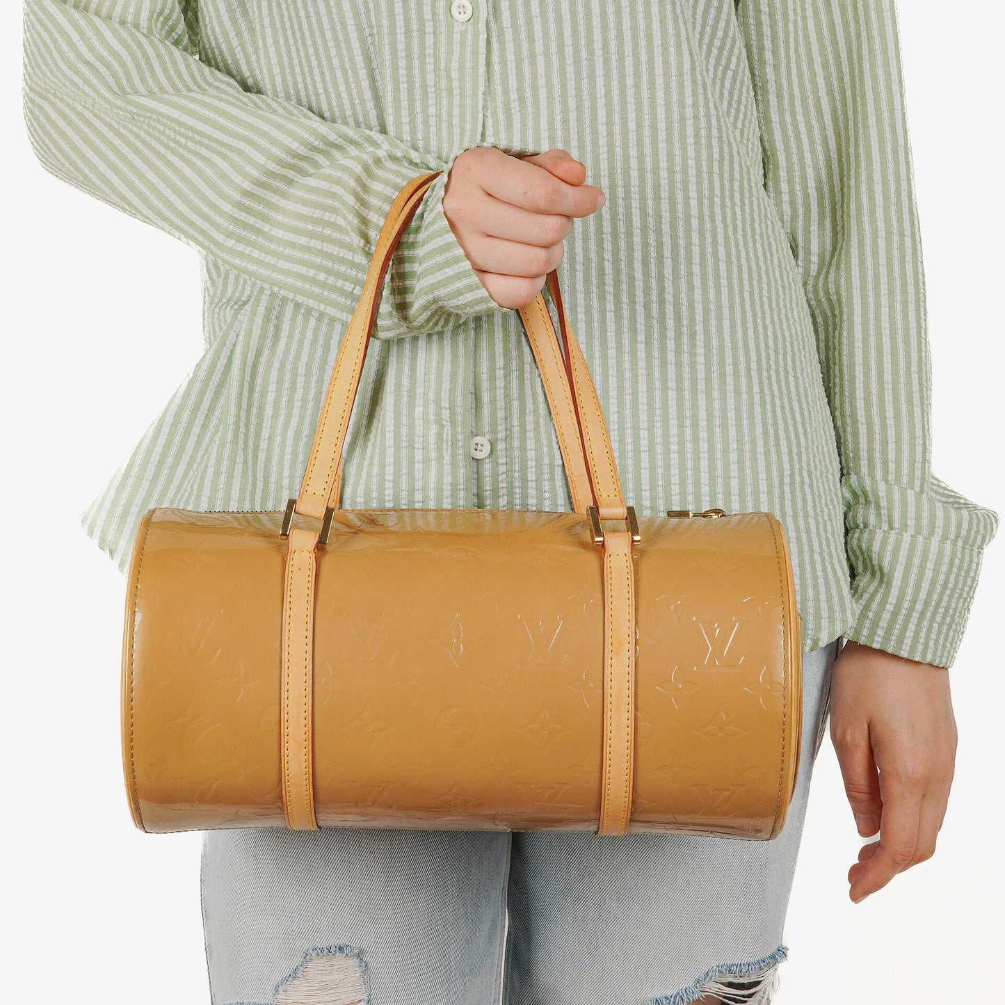 Louis Vuitton Papillon 30 Bedford Monogram Vernis Leder Tasche