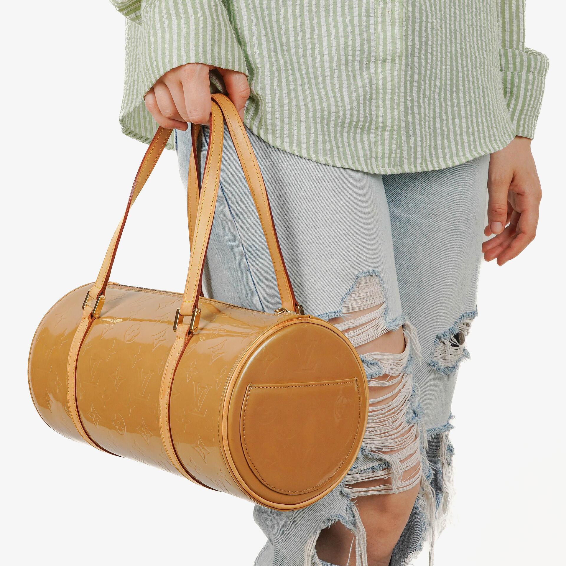 Louis Vuitton Papillon 30 Bedford Monogram Vernis Leder Tasche