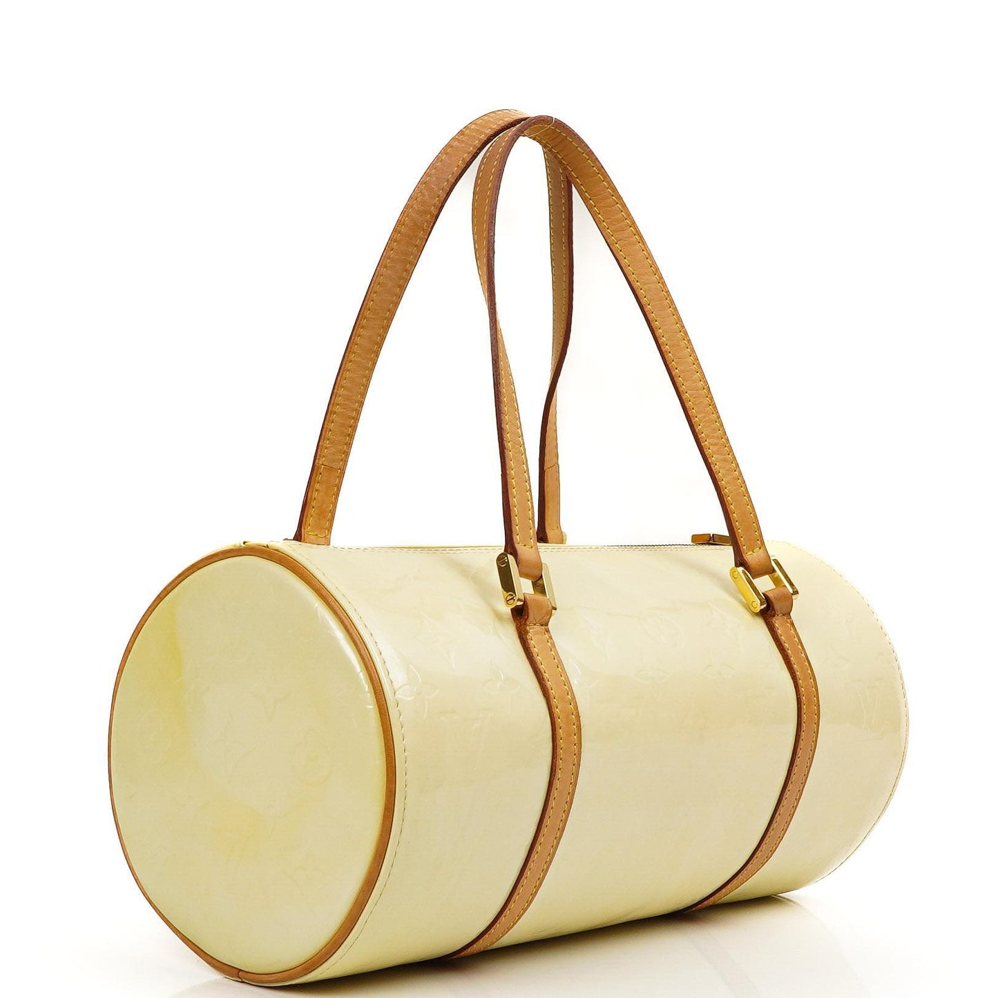 Louis Vuitton Papillon 30 Bedford Perle Monogram Vernis Leder Tasche