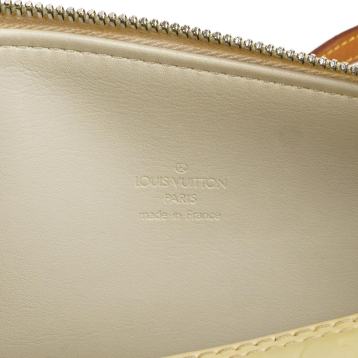 Louis Vuitton Papillon 30 Bedford Perle Monogram Vernis Leder Tasche