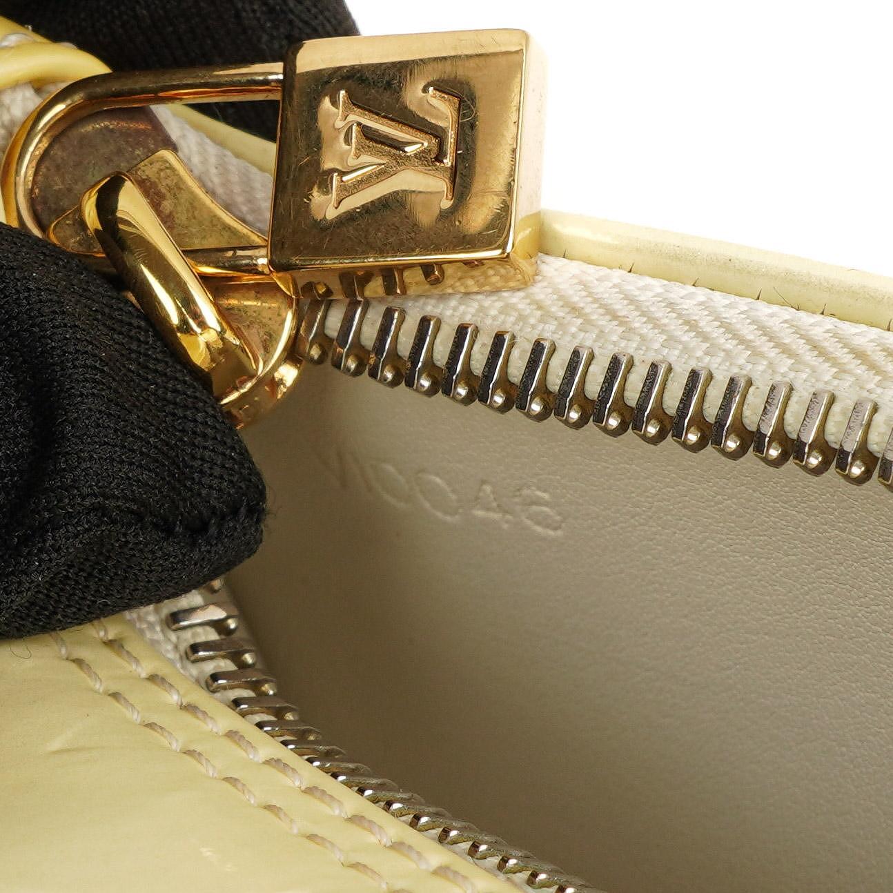 Louis Vuitton Papillon 30 Bedford Perle Monogram Vernis Leder Tasche